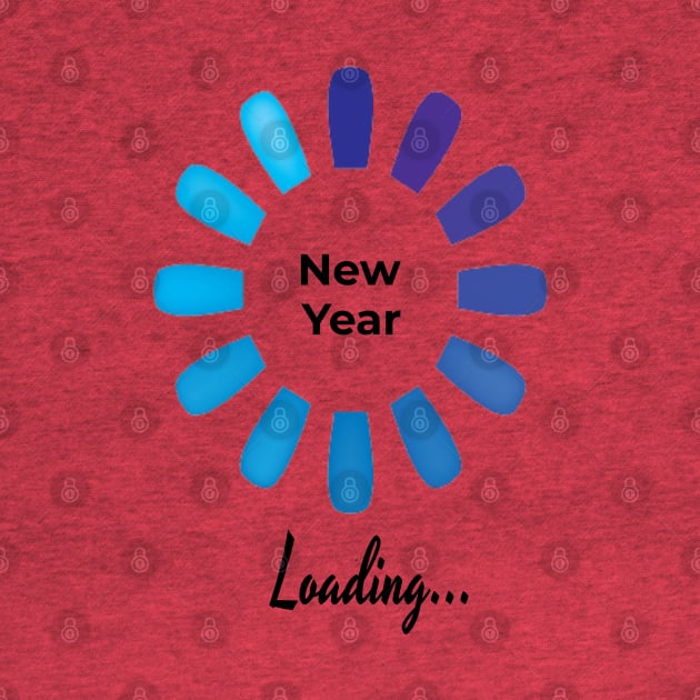 Funny New Year's Eve Loading by musicanytime